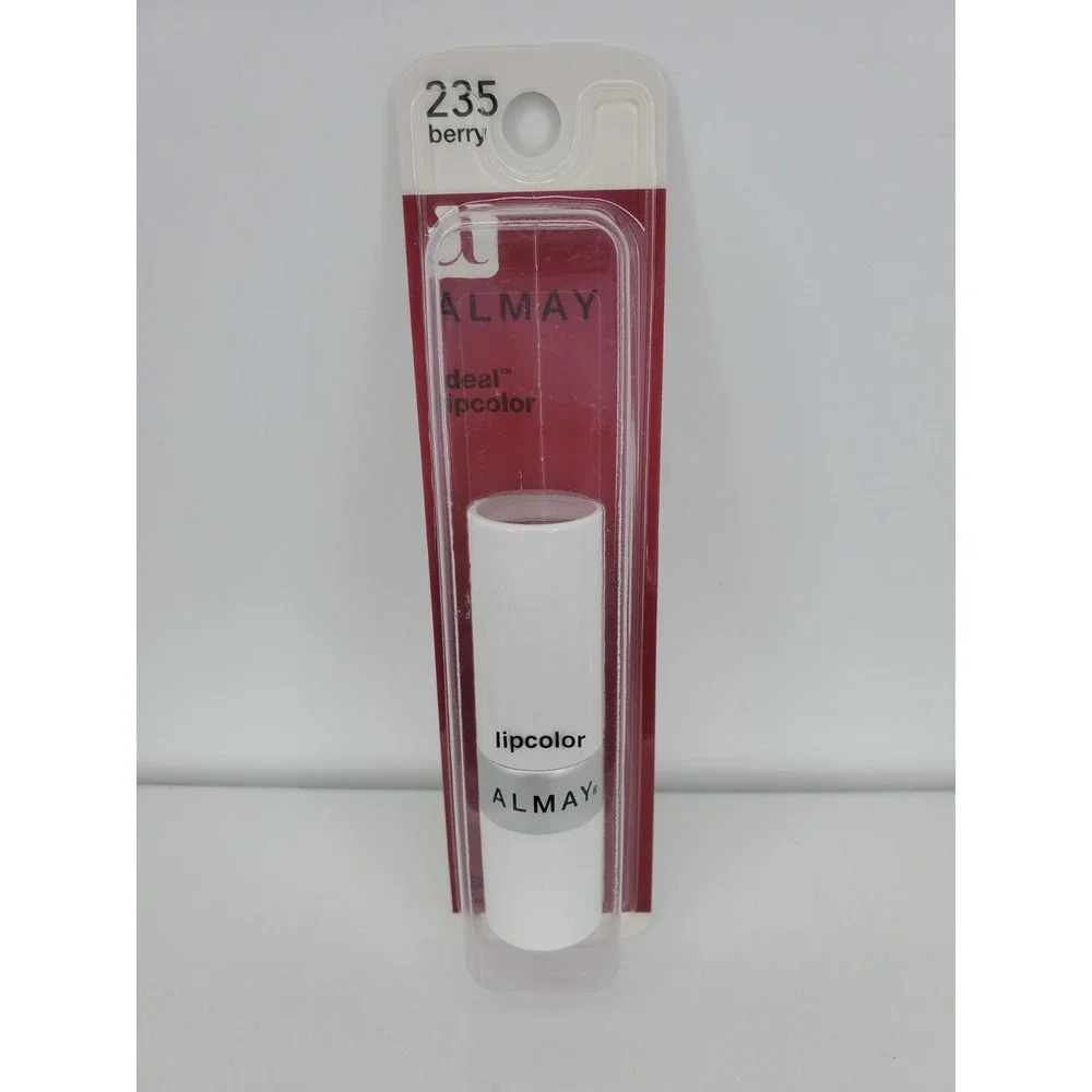New Almay~235 Berry Ideal Lipcolor Lipstick SPF17 Discontinued‎ Hypoallergenic
